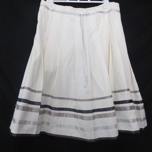 ETAM striped skirt, side zipper, size 170/70A, medium, GUC